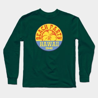 Beach Party Hawaii Long Sleeve T-Shirt